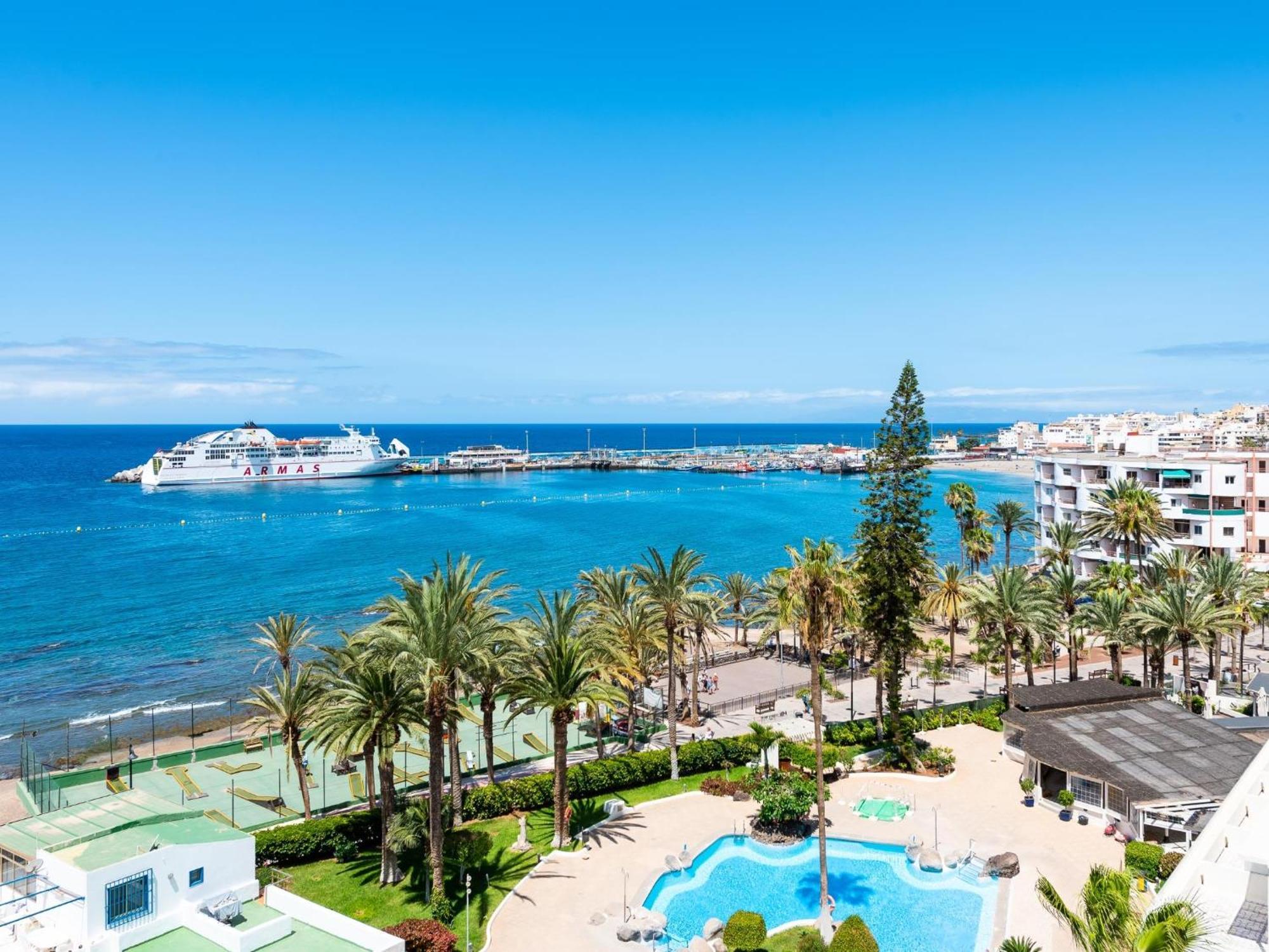 603 Comodoro Studio Beach Front Los Cristianos (Tenerife) Exterior foto