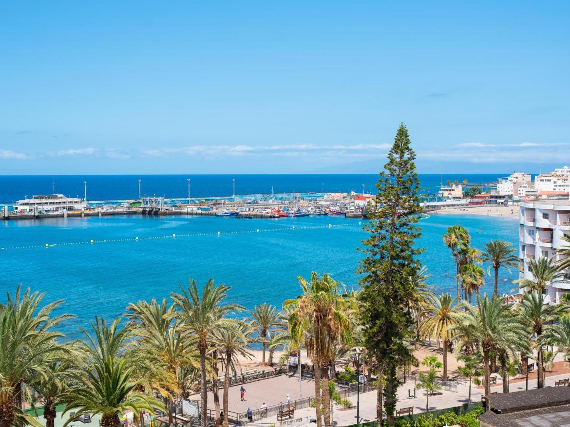603 Comodoro Studio Beach Front Los Cristianos (Tenerife) Exterior foto