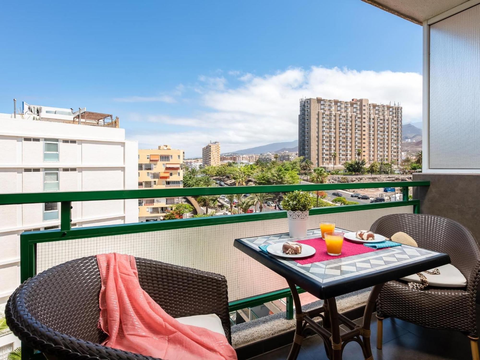 603 Comodoro Studio Beach Front Los Cristianos (Tenerife) Exterior foto